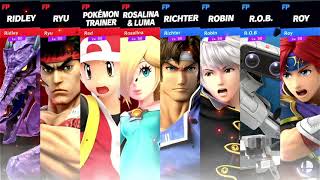 Super Smash Bros Ultimate Amiibo Fights Request R vs R Team Battle