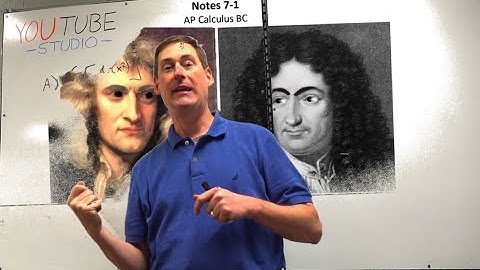 Wade’s Virtual BC Calc class (Lesson 7-1)