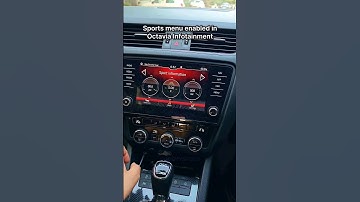 🔥🚀 Sports display enabled in Octavia vRS230 MIB2 headunit #vrs #vcds #vcdscoding #shorts #viral