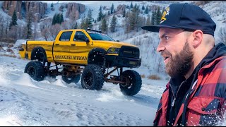 DESTROYING MY $165K SEMA TRUCK OFFROADING IN SNOW...