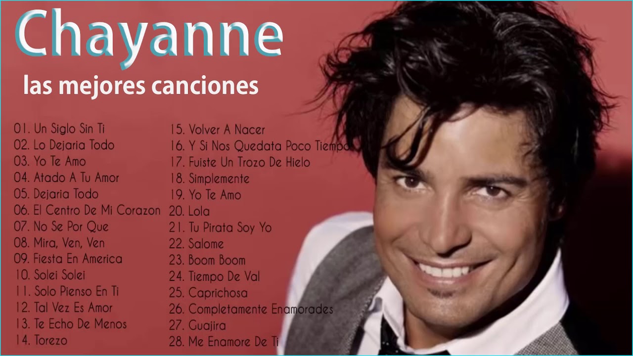 Chayanne Sus Mejores Xitos Chayanne 30 Grandes Exitos Enganchados Youtube