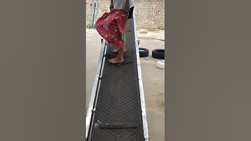 Folding belt conveyor for fertilizer loading, easy and labor-saving, say goodbye to carrying