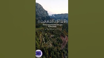 "يا أيها الذين آمنوا إذا نودي للصلاة من يوم الجمعة " تلاوة خاشعة ـ ياسر الدوسري ❤️ / سورة الجمعة#