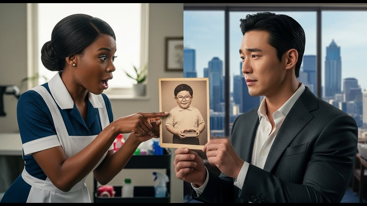 Korean Mafia Boss hid his childhood photo for 20 years—until his new maid screamed: “I know him!