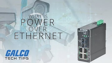 What is Power Over Ethernet? - A GalcoTV Tech Tip | Galco