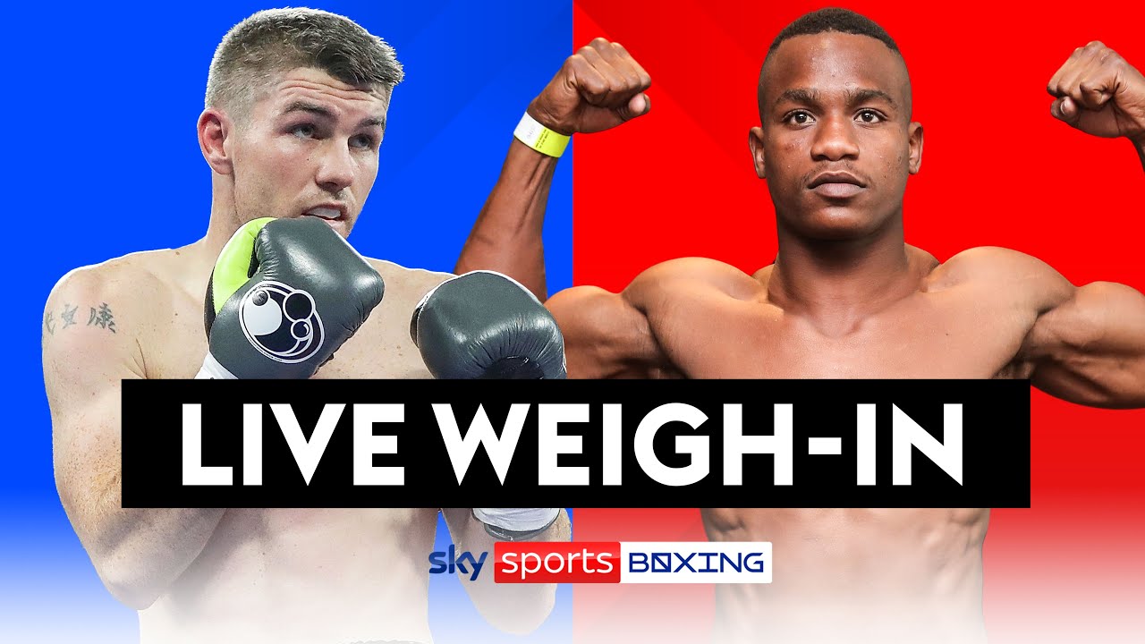 LIVE WEIGH-IN! Liam Smith vs Hassan Mwakinyo Liverpool Fight Night
