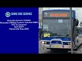 Shire Bus Service (TV220C) Mercedes O500LE Custom Coaches CB60 9T3 To Liverpool 
