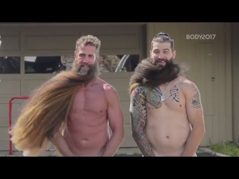 Brent Burns And Joe Thornton Let Their Beards Fly In The 2017 Body Issue | ESPN