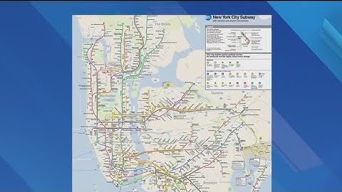 MTA unveils new subway map for first time in 50 years