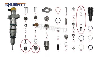 #3125625 #1094433 #1099118 #controlvalve | #2388091 #1091025 #nozzle for #2544339 #10R7222 | #C7#C9