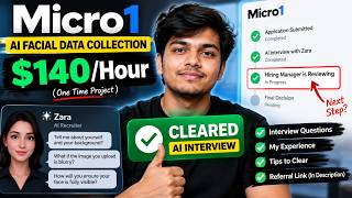 Micro1 AI Interview Experience | $140/Hour Facial Data Collection Job