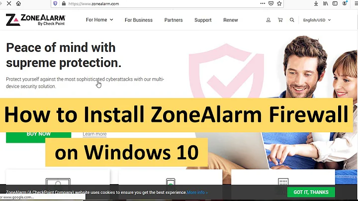 How to install ZoneAlarm Firewall on Windows 10