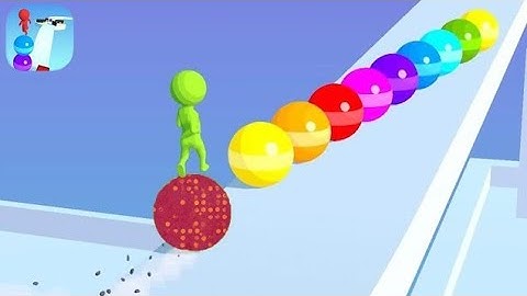 Stack Rider - Twinkling Rolling balls All Levels Walkthrough Android iOS level 93-97(Part-723)