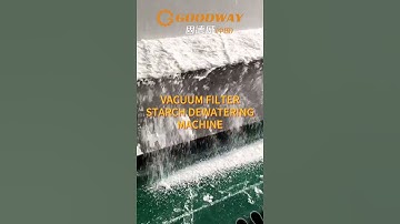 Vaccum filter starch dewatering machine Cassava starch dehydrator starch dehydrating machine