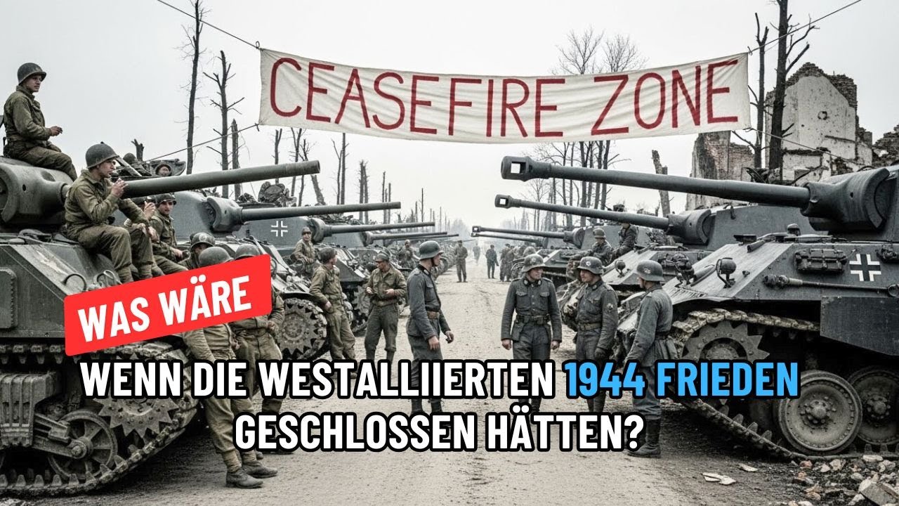 Was wäre, wenn die Westalliierten 1944 Frieden geschlossen hätten?