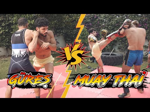 SOKAKTA EN İYİ DÖVÜŞ TEKNİĞİ | GÜREŞ VS MUAY THAİ