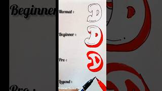 Which one is your favorite #shorts #prakashkumarart #3ddrawing #lettering Actualización