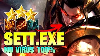 I installed ⭐⭐⭐ Sett.exe on TFT OS, no virus 100%