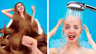 İnce Saç ve Gür Saç Karşı Karşıya – Kızların Saç Sorunları | La La Dünya Saçların Yarattığı Sorunlar