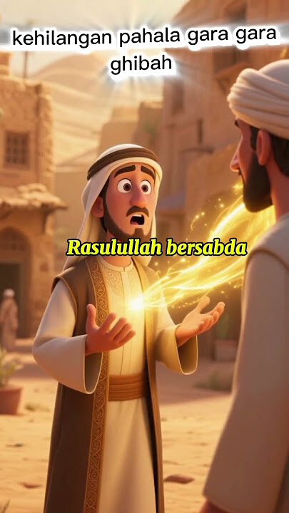 KEHILANGAN PAHALA GARA GARA GHIBAH #kisahislami #ghibah #motivasidiri #shorts