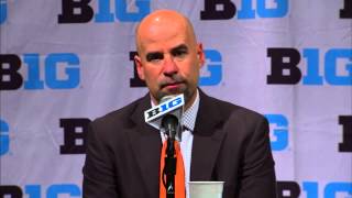 Matt Bollant B1G Media Day Press Conference 10/31/13