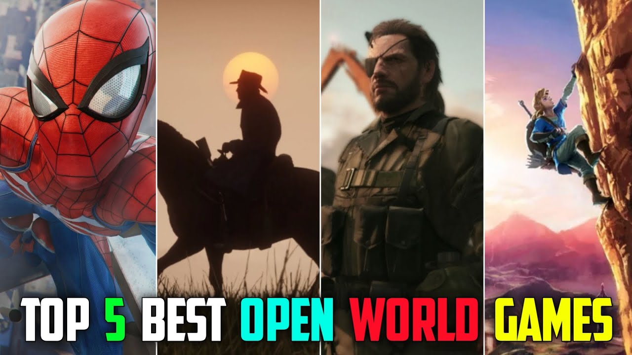 TOP 5 BEST OPEN WORLD GAMES FOR ANDROID AND IOS - YouTube