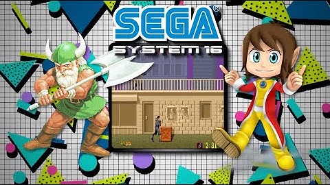 Sega System 16 Main Menu Hyperspin Theme