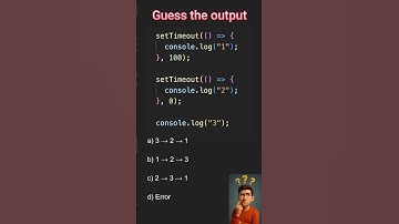 Javascript tricky problems - setTimeOut #shorts #short #javascript #webdevelopment #viral #coding