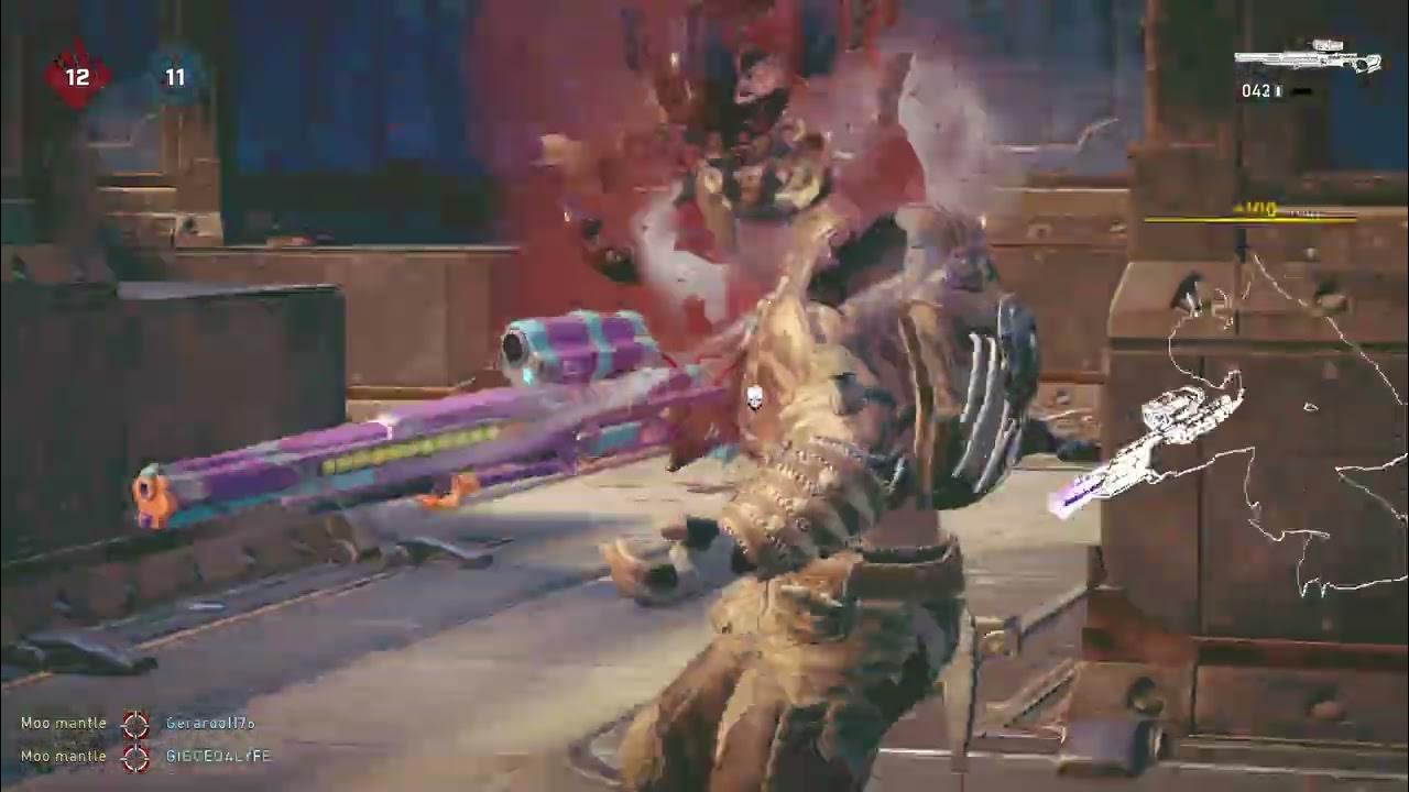 Gears 5 One Shot One Kill (OSOK) Longshot Sniper Montage 8 March 2022