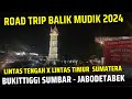 Balik mudik 2024 rute lintas tengah dan lintas timur sumatera via tol prabumulihindralayaxenia at