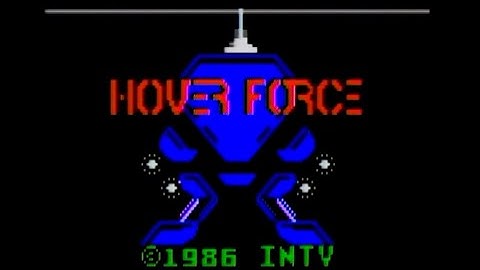 Hover Force Intellivision Gameplay