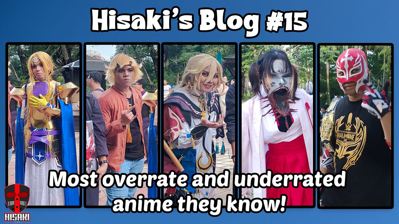 Overrate and Underrate anime they know Part 2 *Comic Fiesta 2025* | Hisaki's Blog #15