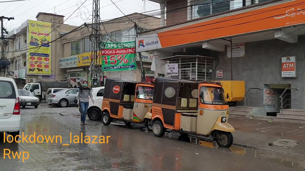 Lalazar Rwp Lockdown Lalazar Rawalpindi cantt - YouTube