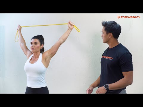 How To Perform Shoulder Dislocates | Resistance Band