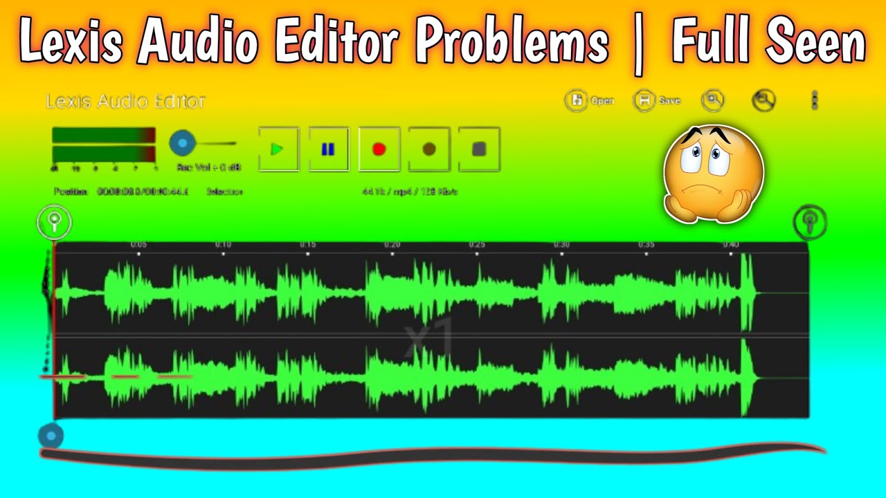 How to use Lexis Audio Editor | Lexis audio editor save problems | Lexis Audio Editor Application |🎶