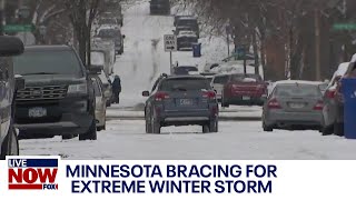 Minnesota bracing for 'extreme' winter storm, possible record snowfall | LiveNOW from FOX