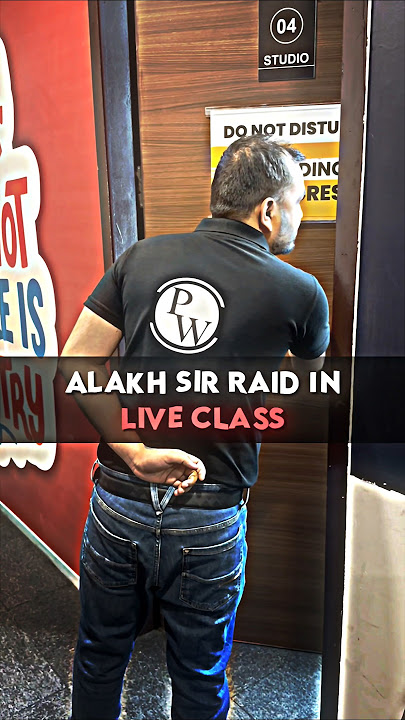 Download lagu Alakh sir RAID in Live Class😱🚨 #shorts #pwfoundation