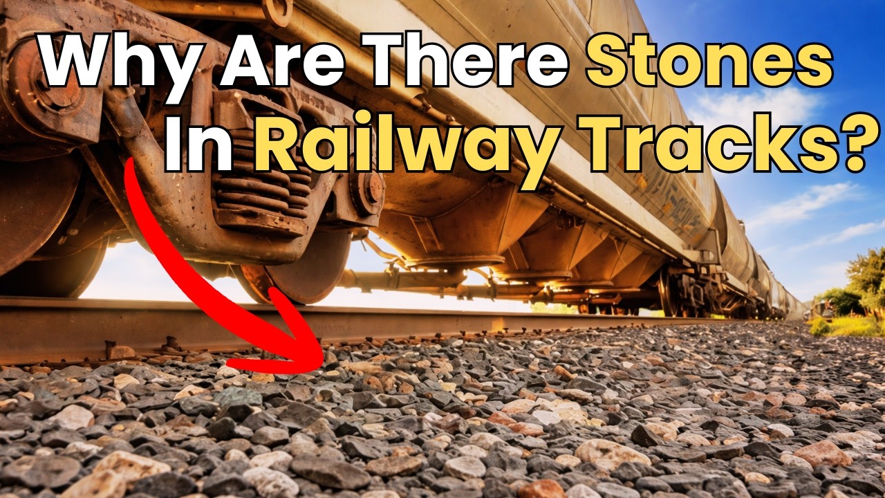 Why Do Train Tracks Have Rocks? Engineering You Never Noticed