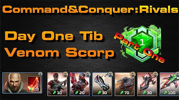 C&C Rivals: Day One Tib Venom Scorp!