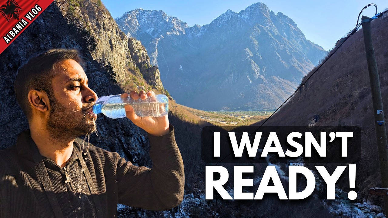 I Wasn’t Ready for This Hike in the Albanian Alps (Zero Fitness)!