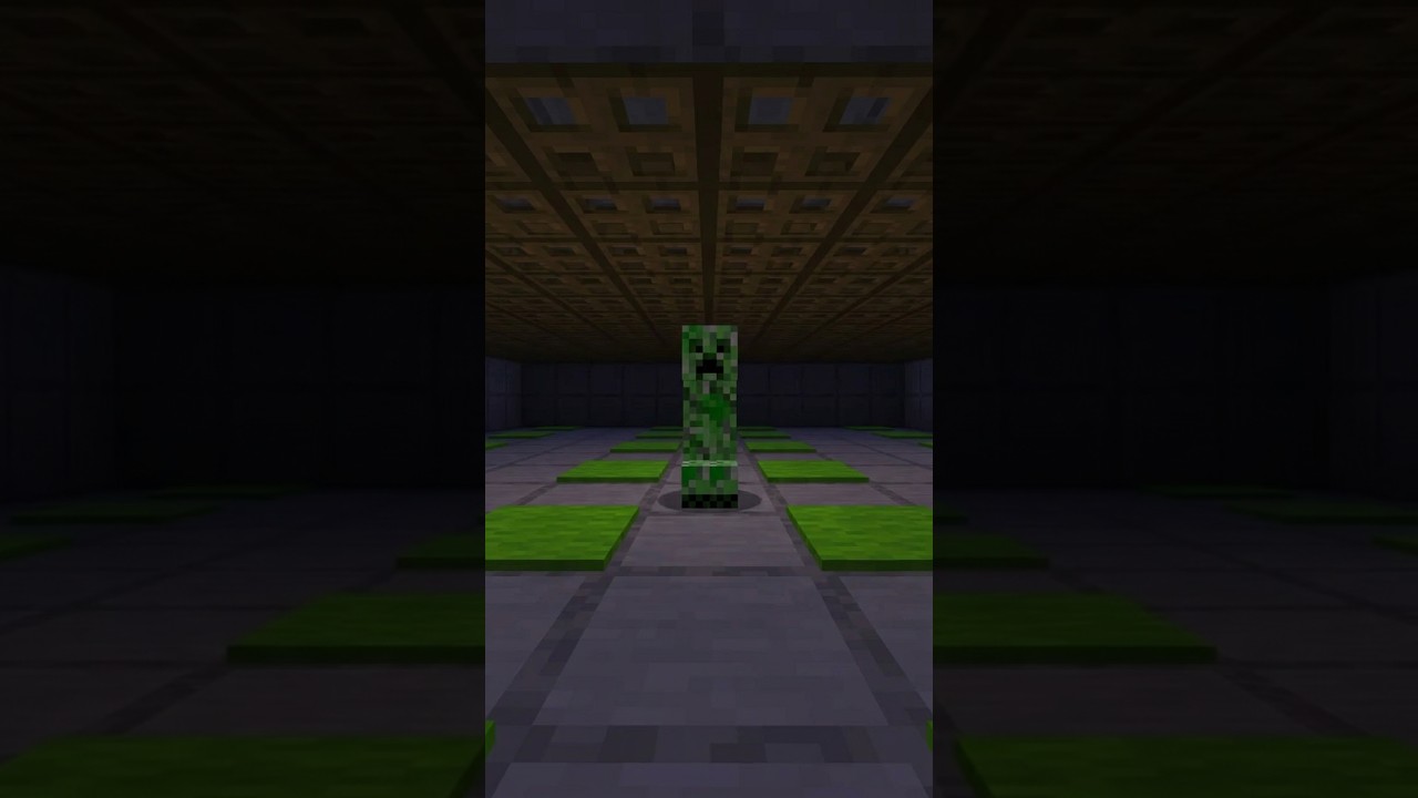 HOW CREEPER FARMS WERE INVENTED  #minecraft #minecraftshorts #minecrafttutorial