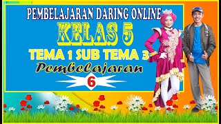 Pembelajaran Kelas 5 Tema 1 Sub Tema 3 Pembelajaran 6