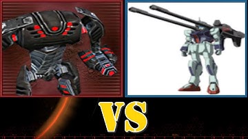 Gundam Doppelhorn Dagger vs Nod Avatar