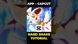 Hard Shake Tutorial On Capcut 🚀✨ #capcutediting #capcuttutorial #videoeditingtutorial