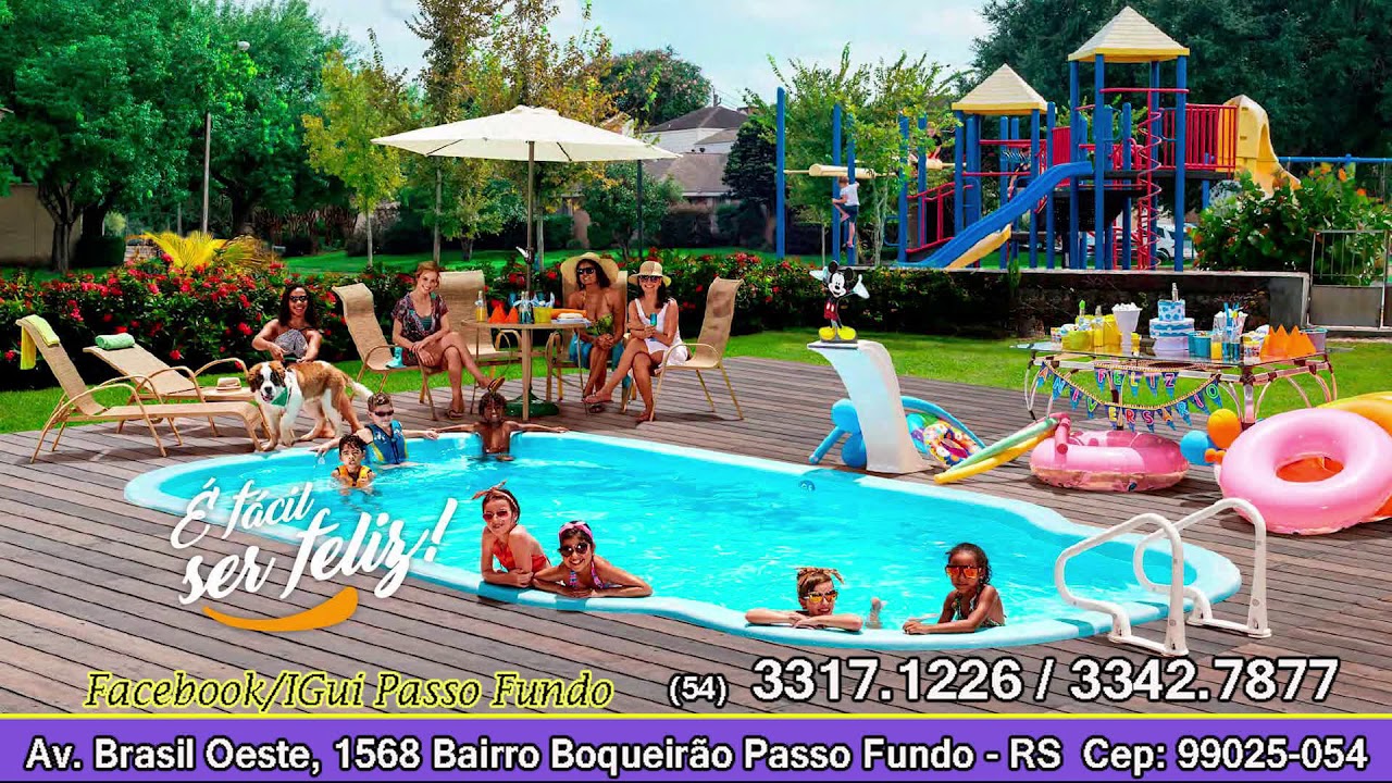 iGUi Piscinas Passo Fundo - YouTube