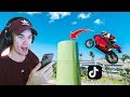 Recreating VIRAL GTA 5 STUNTS On Tik Tok! #3