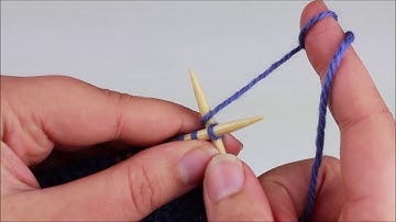 Cable Cast On Method For Knitting (With Existing Stitches)