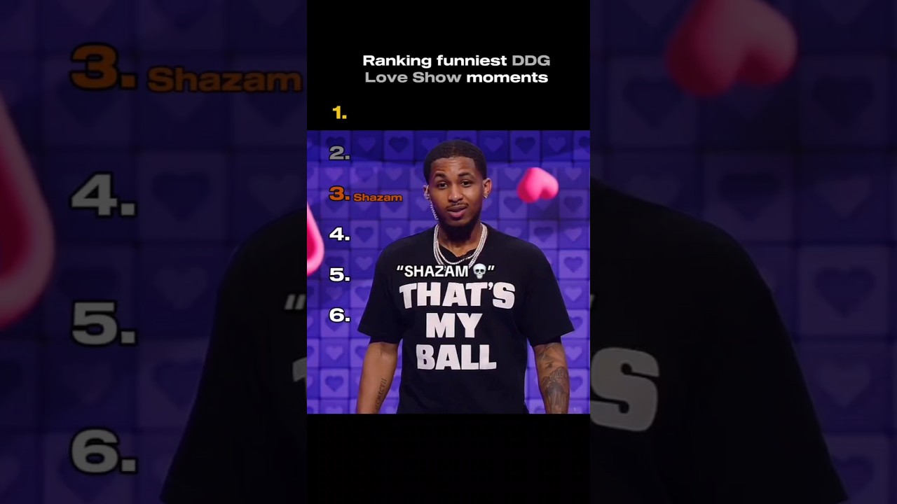 Ranking best DDG Love Show moments 