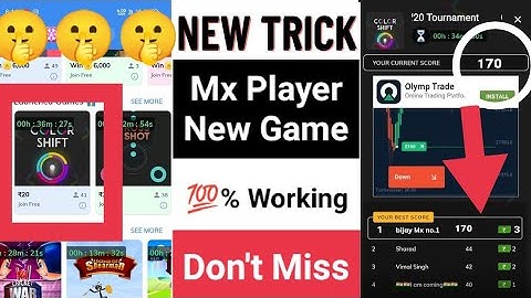 MX player colour shift game hack Trick | New MX player game New Game Trick | Mx Player Colour shift