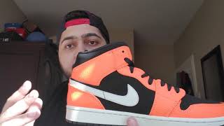 air jordan 1 mid black cone